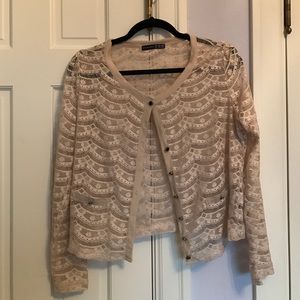 Light Tan Lace Shirt