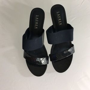 Brand NEW LAUREN Ralph Lauren Wedge Sandals 7.5
