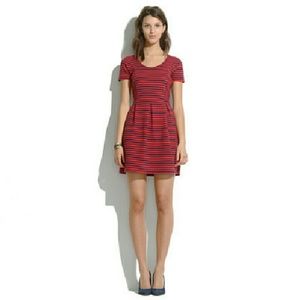 Madewell Bistro Dress Stripe Red ALSO IN 3 COLORS