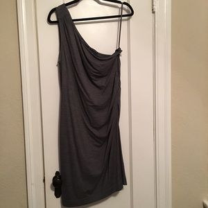 Grey cocktail dress