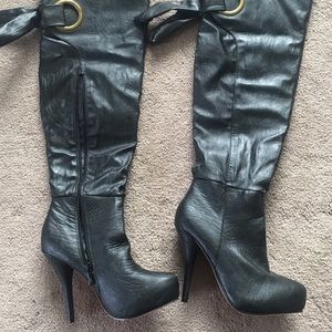 Over the knee boots