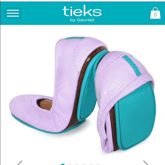 Tieks Shoes - Tieks Size 8 Lavander Patent Leather