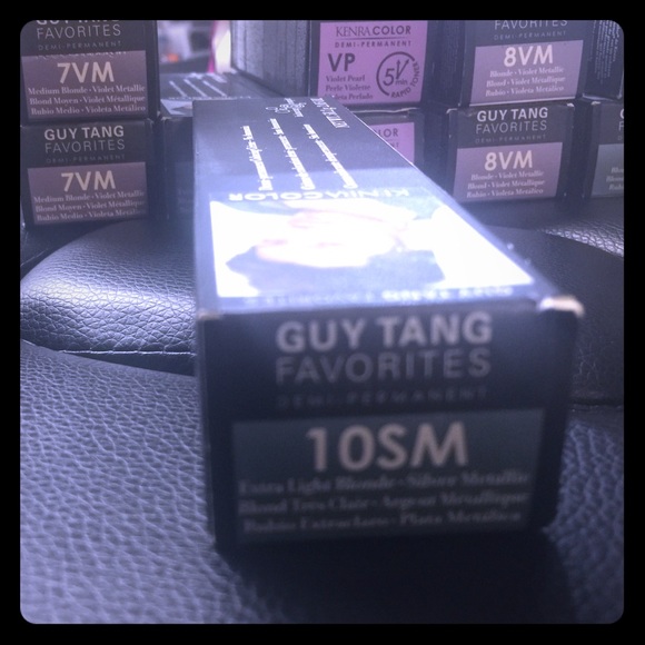 Kenra Guy Tang Silver Metallic hair dye 10SM