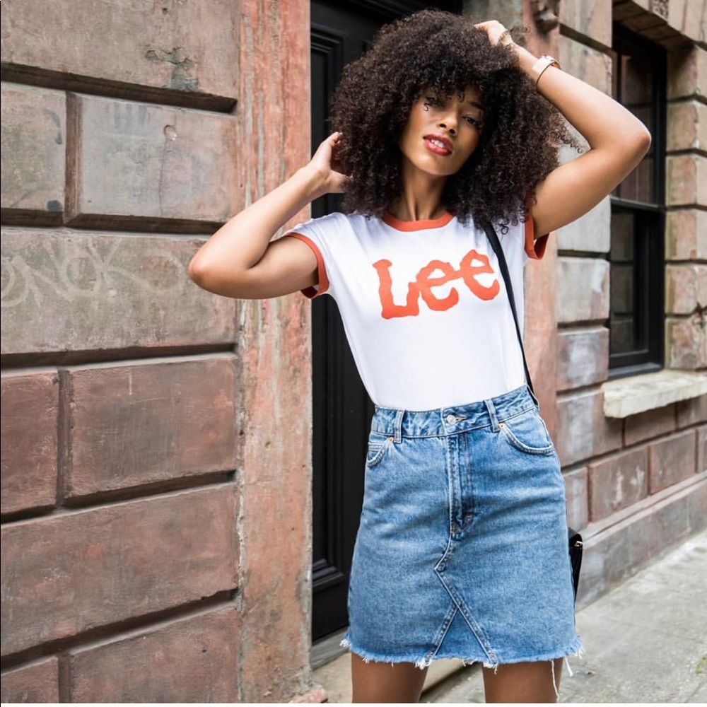 VINTAGE:💫Lee High waisted pencil skirt