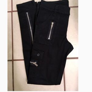 Black Jeans with Zippers punk