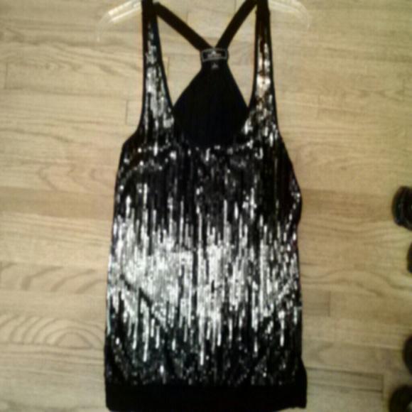 Iris Basic Sequin Top - image 1