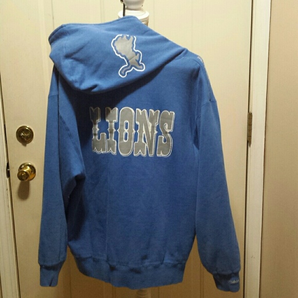 Detroit Lions football zip hoodie