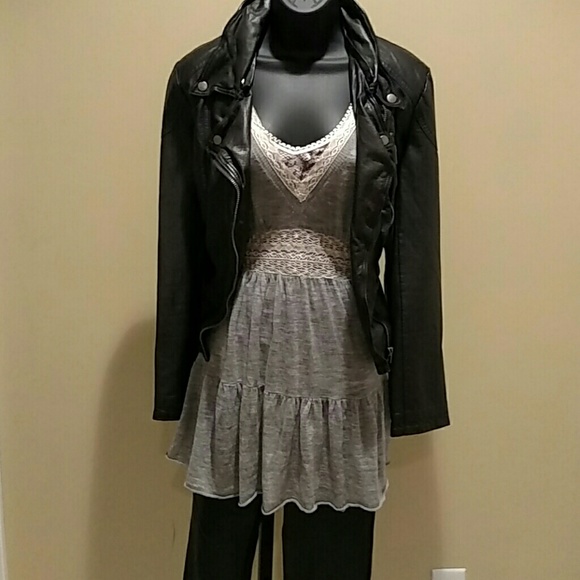 Free People Tiered Lace Pullover