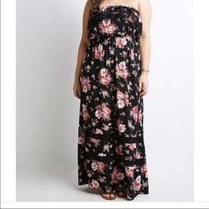 Forever 21 Plus Size Floral Maxi Dress