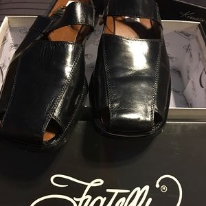 Men Black Sandals New