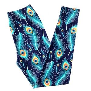 Buttery Soft Gorgeous Feather Legging Plus Size TC