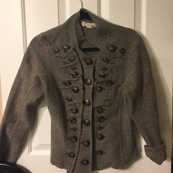 Anthropologie Sweaters - Anthropologie crazy button up sweater!! So cool!