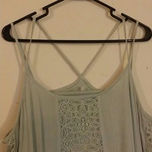 Light weight beautiful bluish dress. Size 2. New