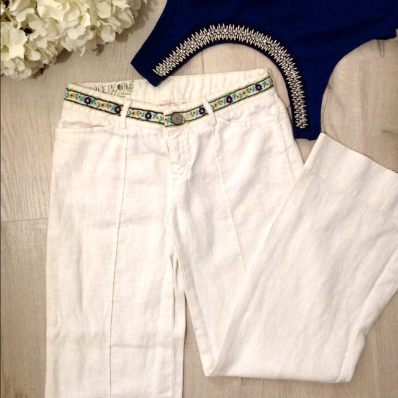 Free people Linen Pants size 0