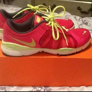 Pink Nike Running Shoes