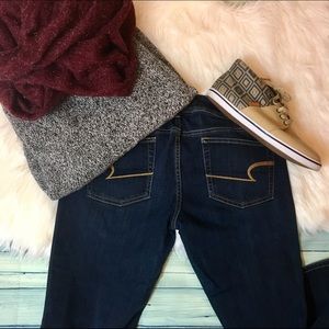 Dark Wash AEO Jeans