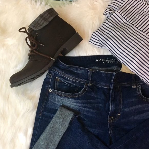 AEO Faded Denim