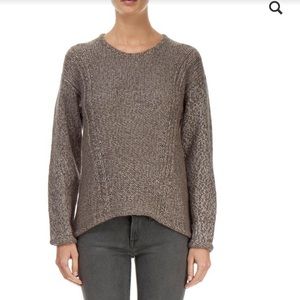 Helmet Lang Sweater Dark Beige Marled SOFT sweater