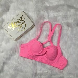 VSX Sport Victoria's Secret sports bra pink 34A