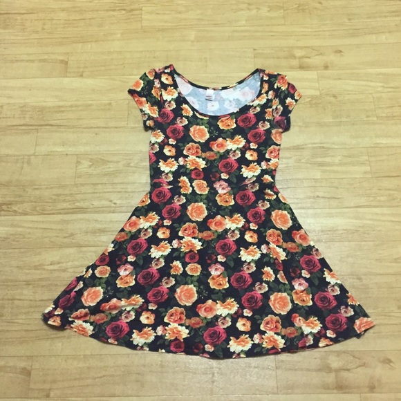 Floral Skater Dress - Picture 1 of 4
