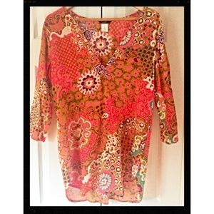 J.Crew Tropical Tunic Coverup **sold**