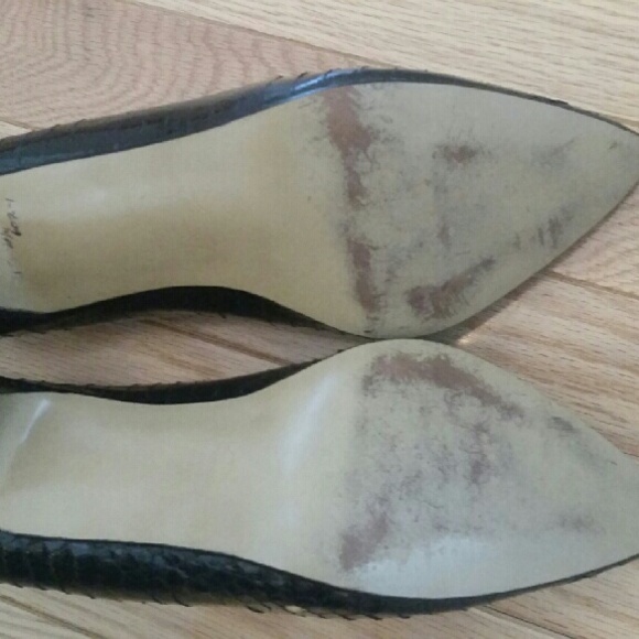 Vintage Bella Toscaro genuine snake skin pumps - Picture 2 of 4