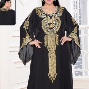 Beautiful beaded abaya