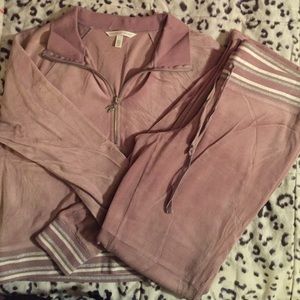 Victoria Secret Angel Velour Sweat outfit