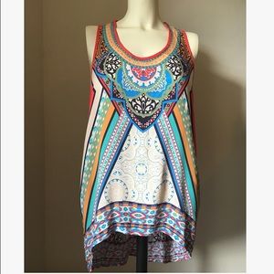 Flying Tomatoe Day Time Woman's Tank Top