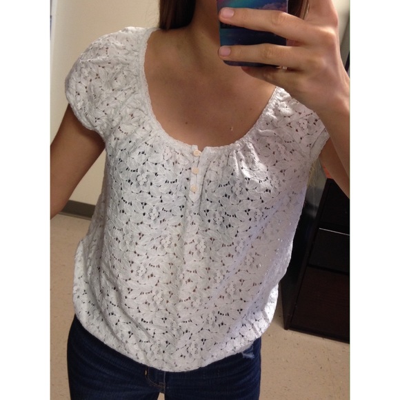 Hollister Tops - Hollister lace top