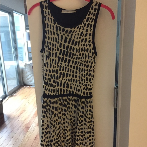 Trina Turk Huxley Sweater dress - leopard print