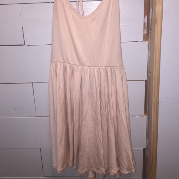 Pink Rachel Pally Dress Lace Up Back - Picture 1 of 4