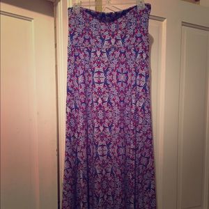 LuLaRoe Small Maxi Skirt GUC