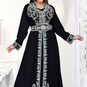 Beautiful beaded abaya