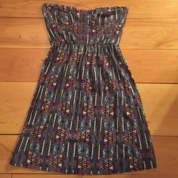 Billabong strapless dress size XS