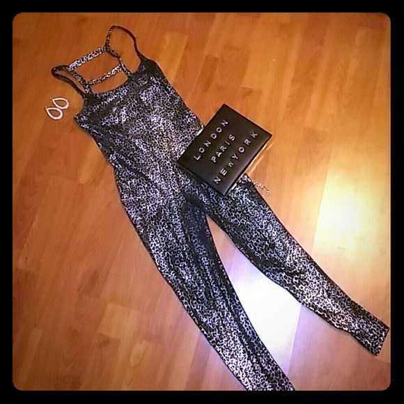 Animal Print Shiny/Glittery Jumper