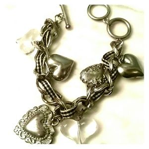 Heart Charm Bracelet