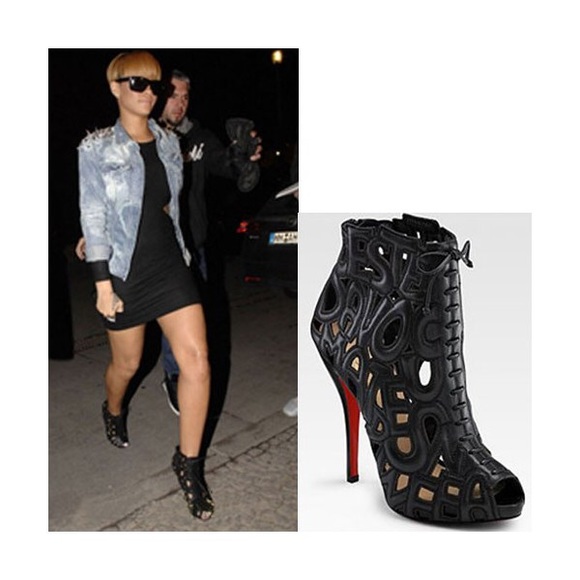 Christian Louboutin Shoes - Christian louboutin let me tell you booties sz 38