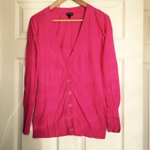Express Pink Cardigan