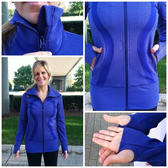 EUC lululemon Stride jacket, sz 4