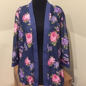 Floral cardigan