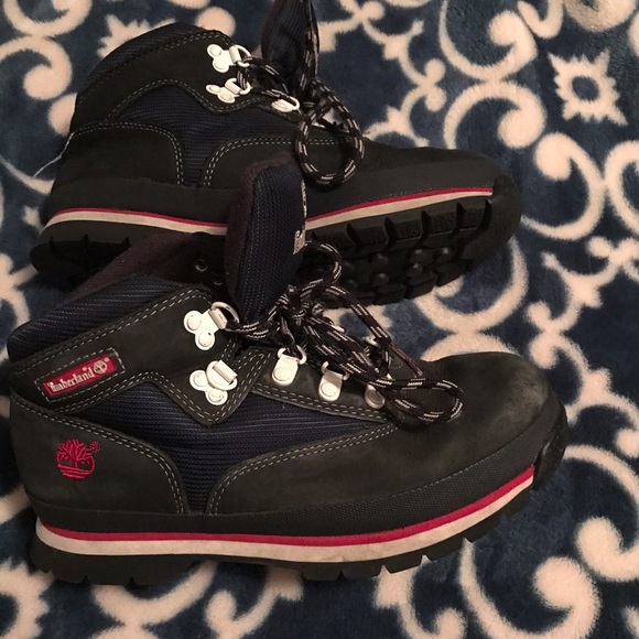 Timberland Other - Boys Timberland Size 4 Navy Blue Boots