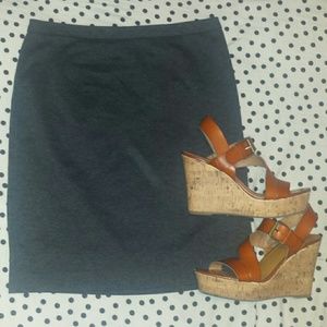 Michael Kors grey pencil skirt