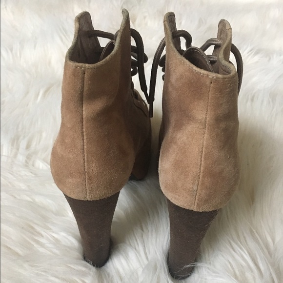 Jeffrey Campbell Lita Platform Ankle Boots Size 7 - Picture 3 of 4