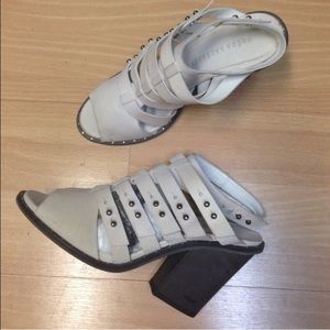 Freda Salvador Studded Chunky Heels