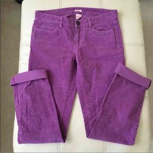 J. Crew Matchstick Corduroys