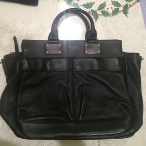 Rag & bone leather bag large pilot black