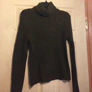Dark Green Turtleneck Sweater SALE TODAY ONLY