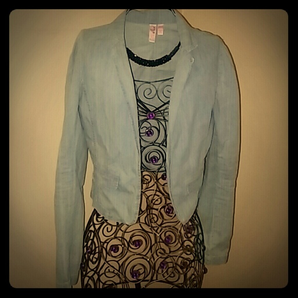 Denim jacket- like Wrap