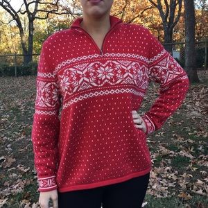 Lands' End Cotton Sweater